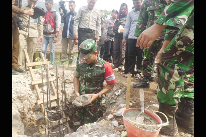 TMMD Reguler ke-102 di Desa Jebul Mojokerto Resmi Dibuka