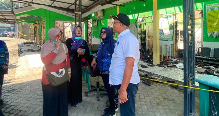 Pasca-Kebakaran Puskesmas Tiron, Pemkab Kediri Alihkan Layanan