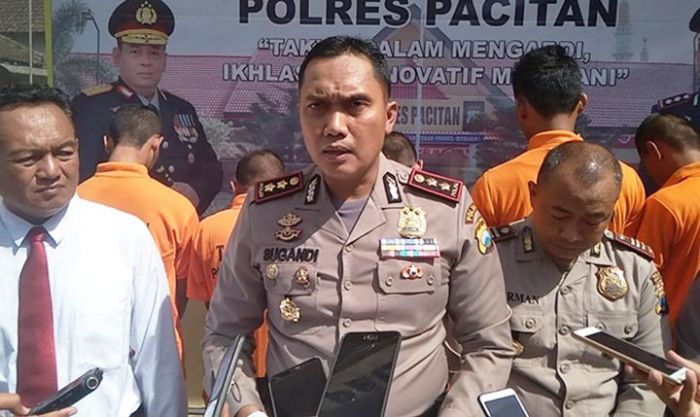 Bikin Onar di Pasar, 5 Pengedar Pil Koplo Dibekuk Satreskoba Polres Pacitan