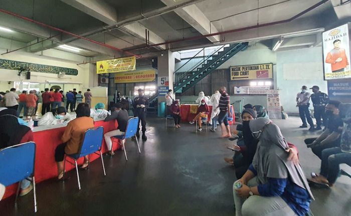 Sasar Pedagang dan Pengunjung PGS, Swab Massal Pemkot Surabaya Diikuti 448 Orang Sasar Pedagang dan Pengunjung PGS, Swab Massal Pemkot Surabaya Diikuti 448 Orang