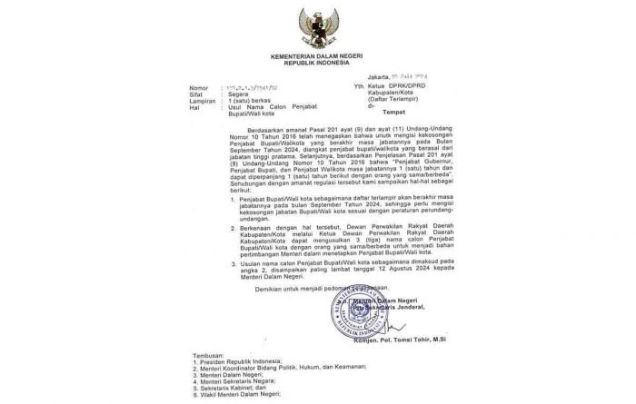 Ketua DPRD Kabupaten Pasuruan Ajak Fraksi Siapkan Nama Pengganti Pj Bupati Ketua DPRD Kabupaten Pasuruan Ajak Fraksi Siapkan Nama Pengganti Pj Bupati