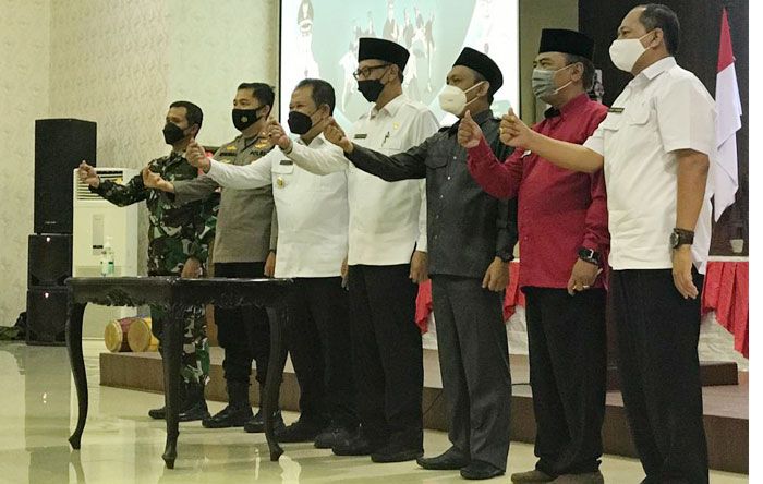 Jaga Persatuan, 30 Perguruan Pencak Silat di Jember Gelar Ikrar Persaudaraan