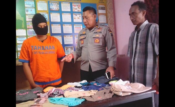 Hobi Pakai Daleman Wanita, Remaja Ini Digelandang Polsek Sidoarjo Kota Hobi Pakai Daleman Wanita, Remaja Ini Digelandang Polsek Sidoarjo Kota