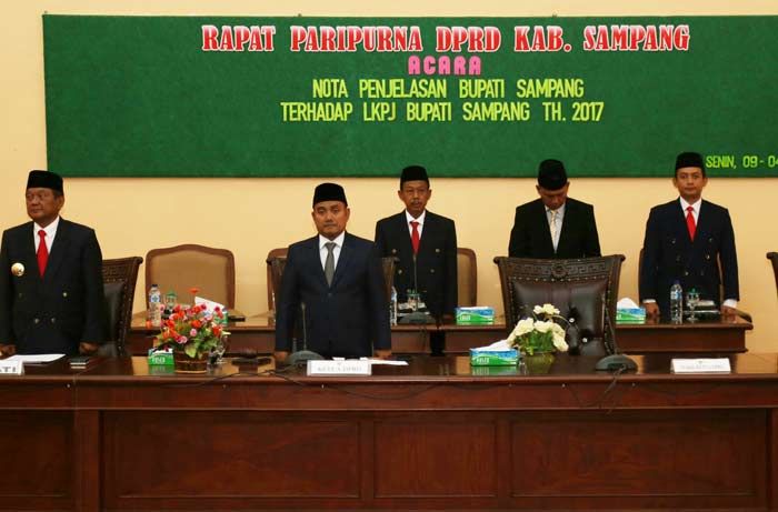 Gelar Paripurna, DPRD Kritisi LKPJ Bupati Sampang TA 2017 Gelar Paripurna, DPRD Kritisi LKPJ Bupati Sampang TA 2017