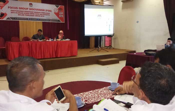 136.583 Suara Jadi Rebutan Parpol di Kota Mojokerto, KPUD Simulasikan Tiga Dapil Pemilu