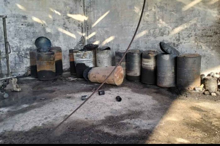 Sempat Terjadi Ledakan, Gudang Cat di Taman Sidoarjo Ludes Terbakar
