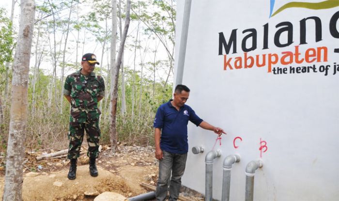 Tandon Air Hasil Kerja TMMD 106 Dapat Dinikmati Warga Desa Kedungsalam Tandon Air Hasil Kerja TMMD 106 Dapat Dinikmati Warga Desa Kedungsalam