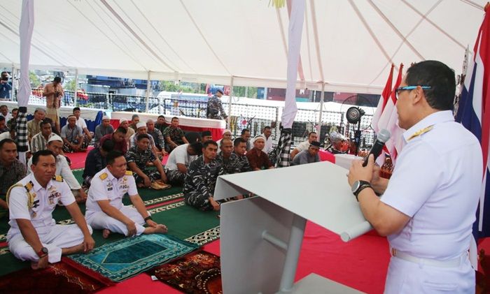 Aspotmar Kasal Berikan Arahan kepada Satgas Port Visit 2018 Aspotmar Kasal Berikan Arahan kepada Satgas Port Visit 2018