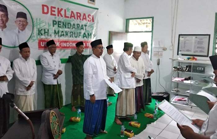 Kader NU Tuban Deklarasi Pendarat KH Ma