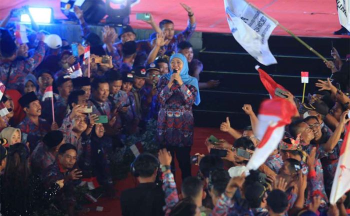 Perangkat Desa di Jawa Timur Ingin Khofifah-Emil Lanjut Pimpin Bumi Majapahit Perangkat Desa di Jawa Timur Ingin Khofifah-Emil Lanjut Pimpin Bumi Majapahit