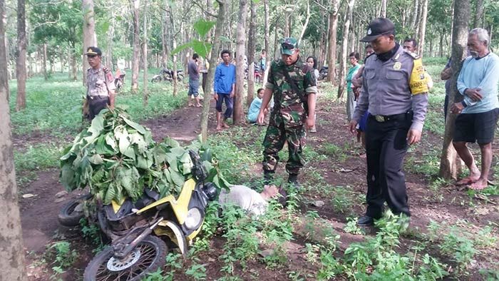 ​Mantan Kamituwo Ditemukan Tak Bernyawa di Pinggir Hutan Milik Perhutani Ngawi