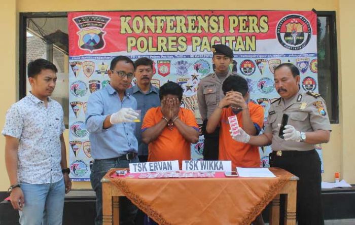 Gulung Dua Pelaku Pengedar Obat Keras Tanpa Izin Edar