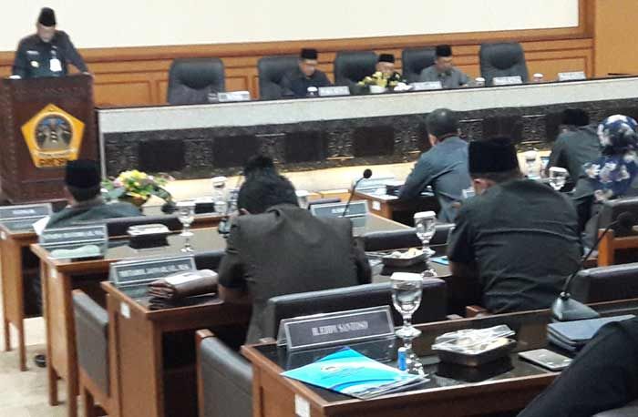 DPRD Gresik Gelar Paripurna LPJ APBD 2017, Sambari: Kinerja Mengalami Kenaikan Signifikan