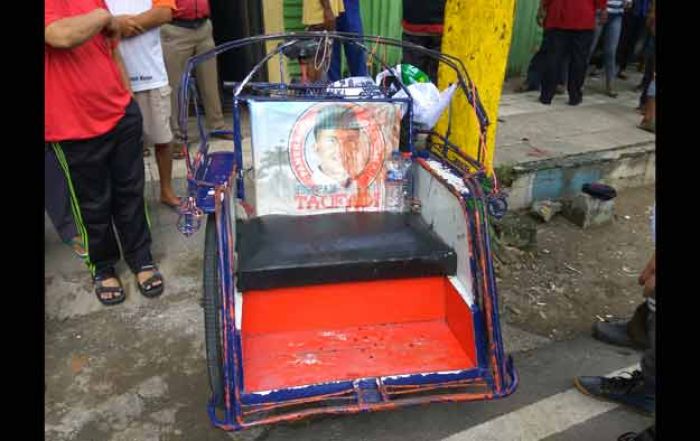 Cekcok, Tukang Becak di Pamekasan Bacok Sesama Tukang Becak