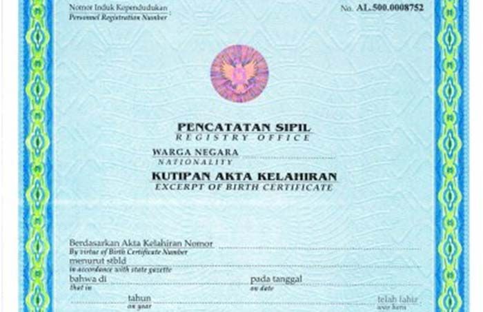 Kelompok Usia 18 Tahun ke atas Banyak Tak Miliki Akta Kelahiran Kelompok Usia 18 Tahun ke atas Banyak Tak Miliki Akta Kelahiran