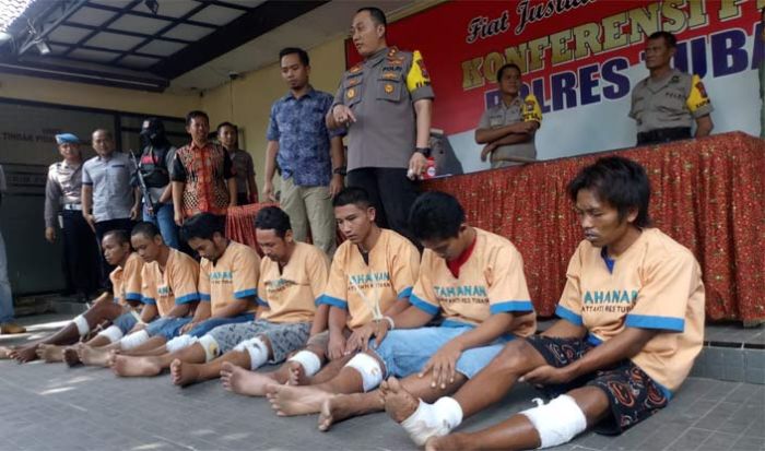 Mencuri di Tuban, 7 Orang Ditembak Polisi