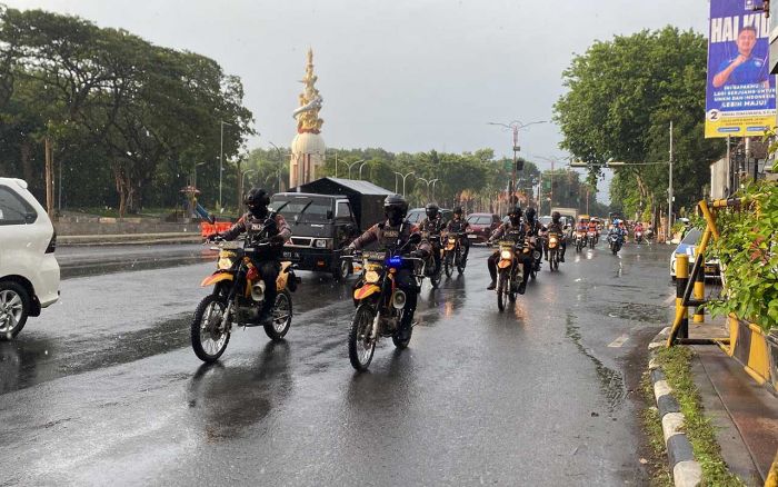 Jelang Pemilu, Personel Gabungan di Sidoarjo Gelar Patroli Kamtibmas Jelang Pemilu, Personel Gabungan di Sidoarjo Gelar Patroli Kamtibmas