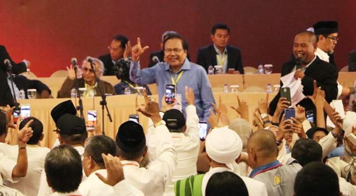 Prabowo Umumkan Calon Menteri di Surabaya