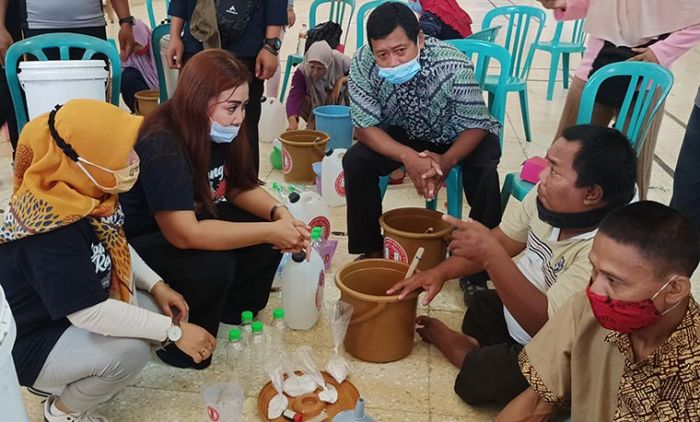 Lagi, Relawan Gotong Royong Gelar Pelatihan Buat Sabun untuk Difabel