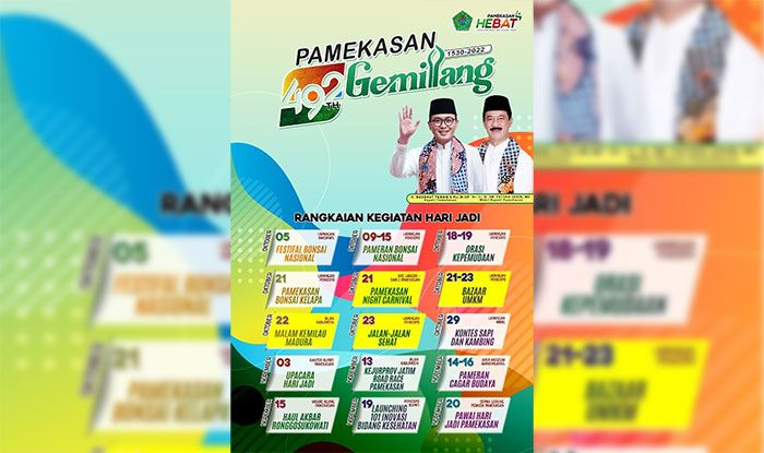 Ini Rangkaian Acara Hari Jadi Pamekasan ke-492 Ini Rangkaian Acara Hari Jadi Pamekasan ke-492