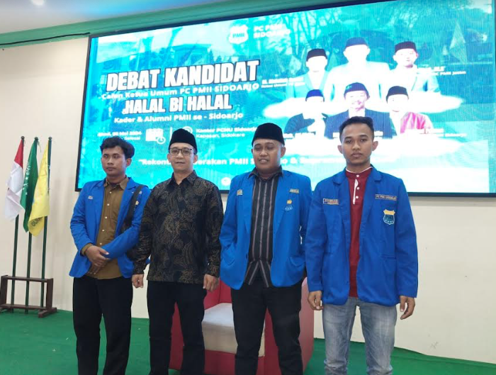 Gelar Halal Bihalal, PMII Sidoarjo Berharap Ada Kader yang Ikut Running di Pilkada Gelar Halal Bihalal, PMII Sidoarjo Berharap Ada Kader yang Ikut Running di Pilkada