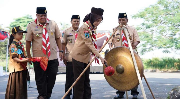 Wali Kota Kediri Buka Pesta Pramuka Siaga Kwarran Mojoroto 2026