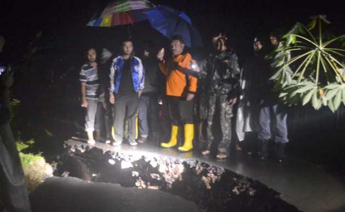 4 Kecamatan di Kabupaten Trenggalek Dilanda Bencana, Bupati Emil Pantau Langsung