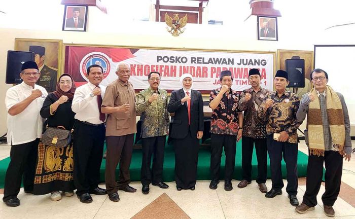 Totalitas Dukung Khofifah di Pilkada 2024, Jaringan DHD 45 Resmikan Posko di Surabaya Totalitas Dukung Khofifah di Pilkada 2024, Jaringan DHD 45 Resmikan Posko di Surabaya