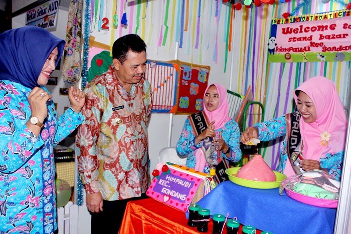 Wabup Pungkasiadi Buka Expo HUT Himpaudi ke-XIII Tahun 2018