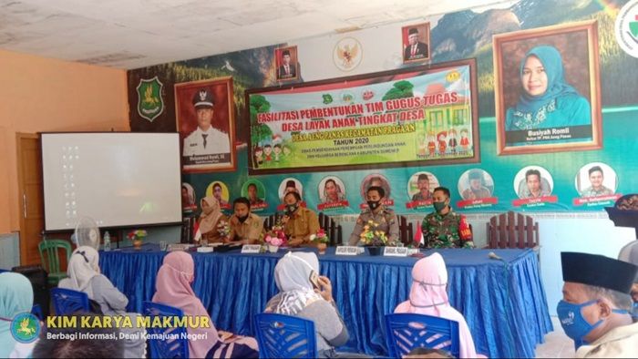 Penuhi Hak-haknya, Pemdes Aeng Panas Bentuk Gugus Tugas Desa Layak Anak