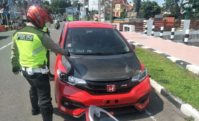 Aksi Drifting Viral, Pelajar di Kota Blitar Diciduk Polisi