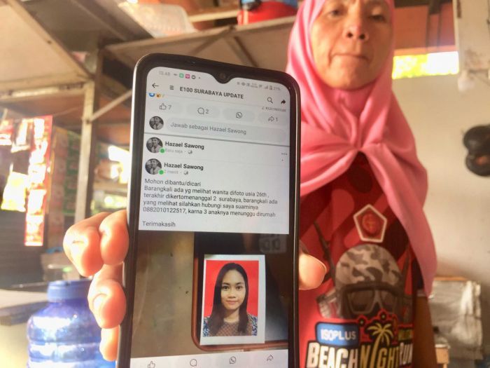 Diduga Korban KDRT, Ibu 3 Anak di Surabaya Dilaporkan Hilang Kabur dari Rumah Diduga Korban KDRT, Ibu 3 Anak di Surabaya Dilaporkan Hilang Kabur dari Rumah