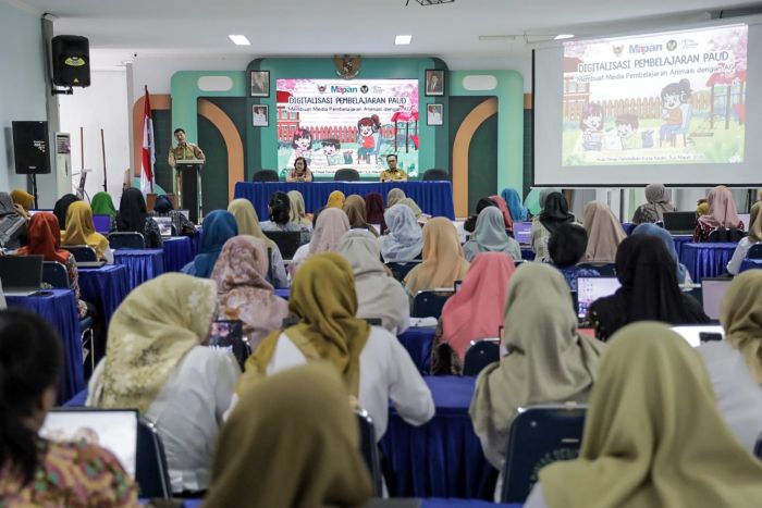 Dinas Pendidikan Kota Kediri Gelar Bimtek Digitalisasi Pembelajaran PAUD, Dorong Guru Manfaatkan AI