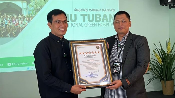 RSNU Tuban Raih Penghargaan Pelayanan Digital Terbaik dari BPJS Kesehatan