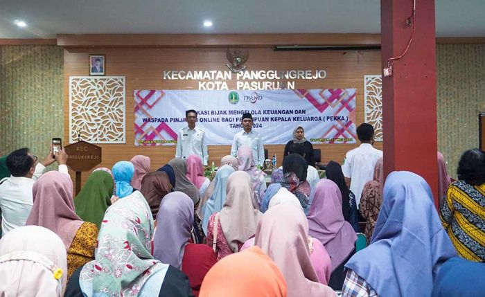 Bersama OJK, Pemkot Pasuruan Edukasi Ratusan Pekka Bahaya Pinjol ilegal Bersama OJK, Pemkot Pasuruan Edukasi Ratusan Pekka Bahaya Pinjol ilegal