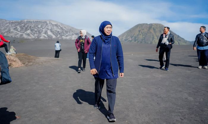 Bromo jadi Taman Nasional Tercantik di Dunia, Begini Ungkapkan Kegembiraan Gubernur Khofifah