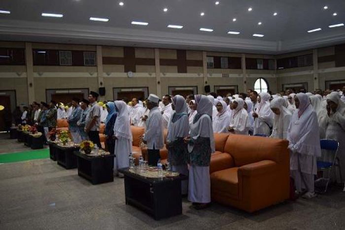 Danramil Merakurak Hadiri Pembukaan Manasik Haji di Graha Sandya, Tuban Danramil Merakurak Hadiri Pembukaan Manasik Haji di Graha Sandya, Tuban