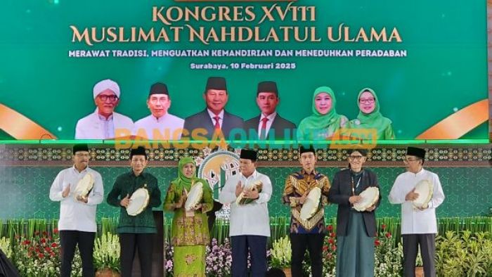 Buka Kongres XVIII Muslimat NU, Presiden Puji Khofifah Seperti Jenderal Bintang 4 Buka Kongres XVIII Muslimat NU, Presiden Puji Khofifah Seperti Jenderal Bintang 4