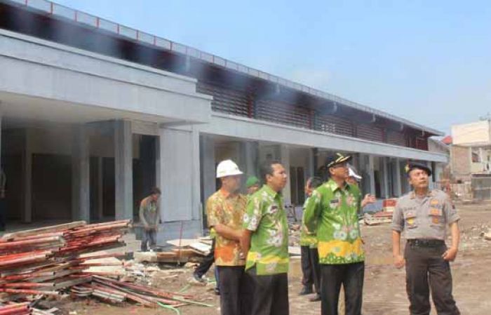 Belum Rampung, Pembangunan Pasar Gempol kembali Disuntik Rp 5 Miliar