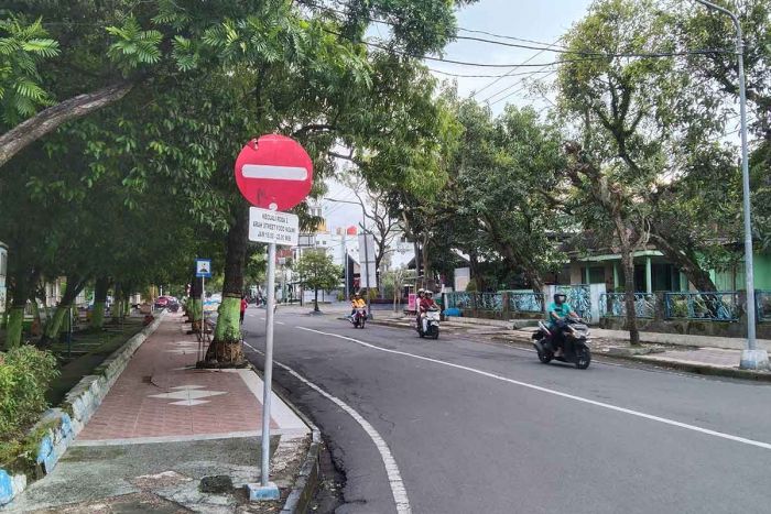 Respon Keluhan Pedagang Street Food, Dishub Ngawi Uji Coba Buka Dua Jalur