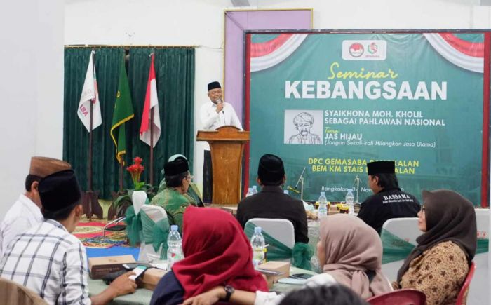 Gelar Seminar Kebangsaan, PKB Bangkalan Perjuangkan Gelar Pahlawan Syaikhona Kholil Gelar Seminar Kebangsaan, PKB Bangkalan Perjuangkan Gelar Pahlawan Syaikhona Kholil