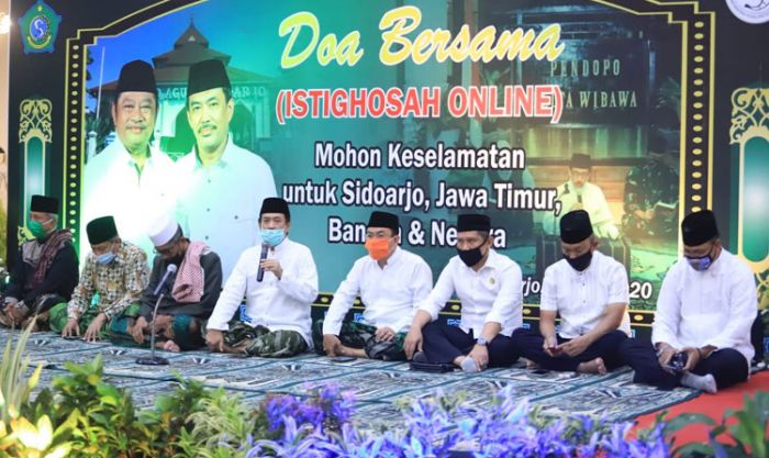 Mohon Wabah Covid-19 Berakhir, Pemkab Sidoarjo Doa Bersama Secara Online