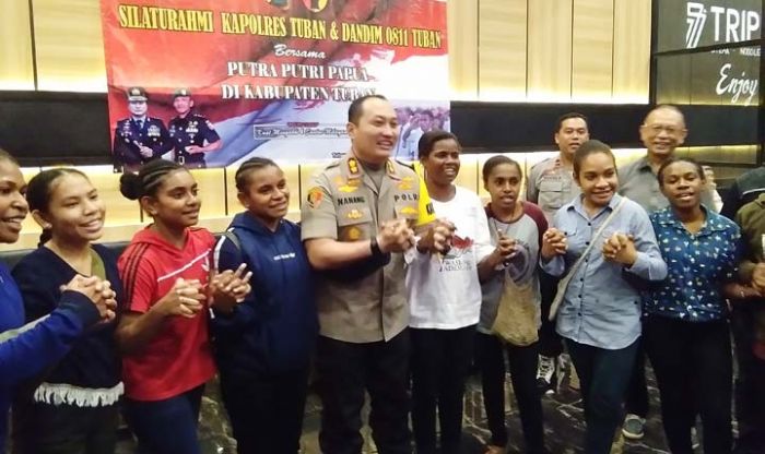 Kapolres Jamin Keamanan dan Kenyamanan Pelajar Asal Papua di Tuban Kapolres Jamin Keamanan dan Kenyamanan Pelajar Asal Papua di Tuban