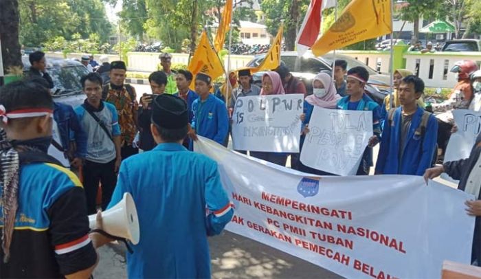 Dukung KPU, PMII Tuban Tolak People Power