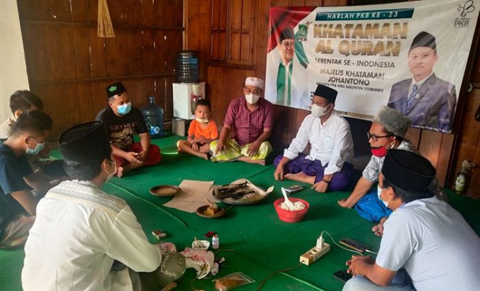 Gelar Khotmil Quran di Harlah PKB, Mas Jhon: Ikhtiar Minta Pertolongan untuk Keselamatan Bangsa Gelar Khotmil Quran di Harlah PKB, Mas Jhon: Ikhtiar Minta Pertolongan untuk Keselamatan Bangsa