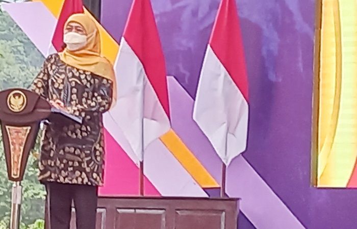 Gubernur Khofifah Resmikan Jambore BUM Desa Jatim 2022 Sekaligus Zona KIP di Trawas Mojokerto Gubernur Khofifah Resmikan Jambore BUM Desa Jatim 2022 Sekaligus Zona KIP di Trawas Mojokerto