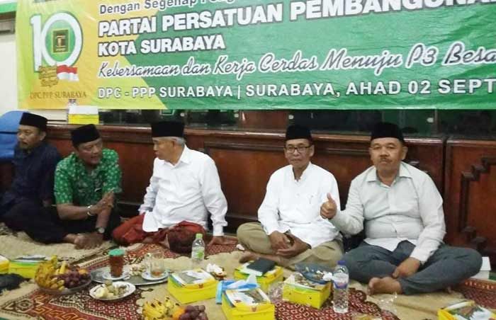 Kiai Asep Optimis PPP Dapat 15 Kursi di Surabaya Kiai Asep Optimis PPP Dapat 15 Kursi di Surabaya