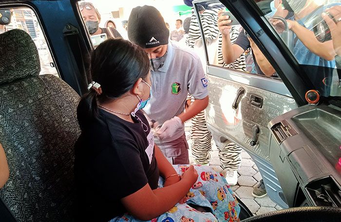 Polres Probolinggo Kota Gelar Vaksinasi Drive Thru untuk Anak Usia 6-11 Tahun