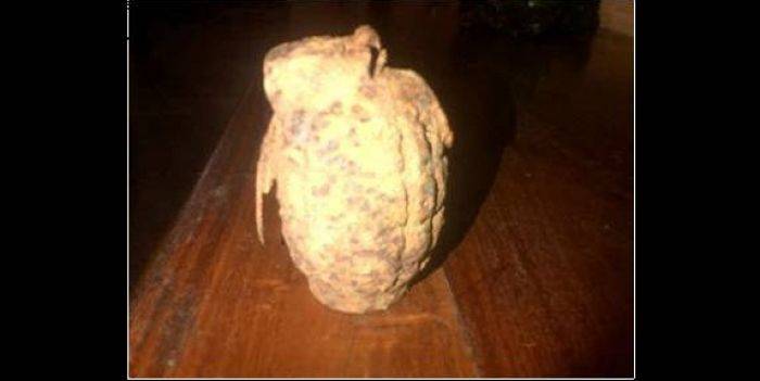 Granat Peninggalan Jepang Ditemukan Bocah di Ngawi Granat Peninggalan Jepang Ditemukan Bocah di Ngawi