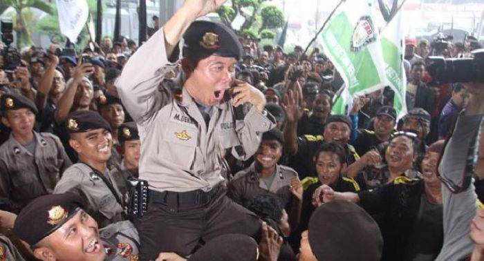 Polisi Gelar Doa Bersama Usai Abraham Samad Ditetapkan Tersangka Polisi Gelar Doa Bersama Usai Abraham Samad Ditetapkan Tersangka